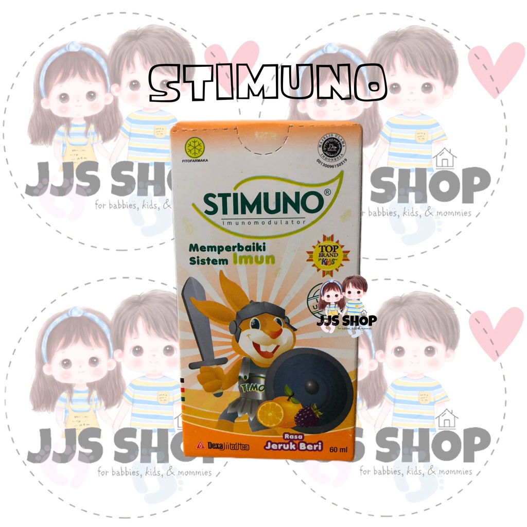 STIMUNO SIRUP SYRUP MULTIVITAMIN ANAK MEMPERBAIKI SISTEM IMUN 60ML 100ML