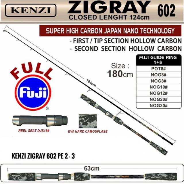JORAN KENZI ZIGRAY 602 PE 2 - 3... FUJI