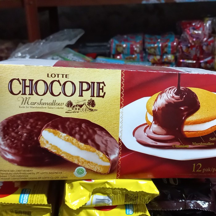 

chocopie isi 12 jajan snack PSS