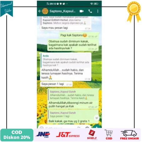 

❤COD❤ Obat Herbal Gurah Pernapasan BPOM 60 Kapsul - Melancarkan Pernafasan