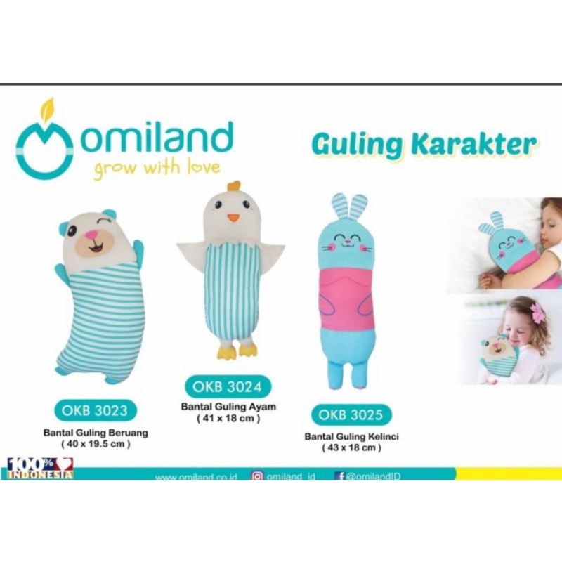 omiland guling karakter 6 karakter lucu