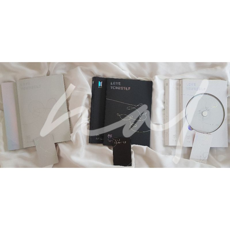 BTS ALBUM LOVE YOURSELF TEAR HER ANSWER OFFICIAL JIN SUGA RM JHOPE JIMIN V JUNGKOOK INC PC PHOTOCARD