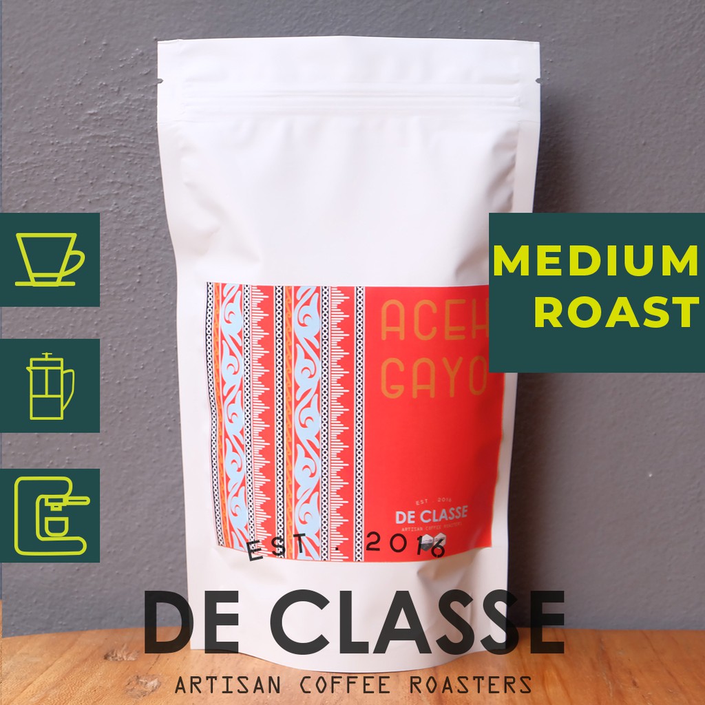 

SPECIALTY ARABIKA GAYO 200 GRAM BIJI ATAU BUBUK KOPI MEDIUM ROAST FILTER FRENCHPRESS ESPRESSO