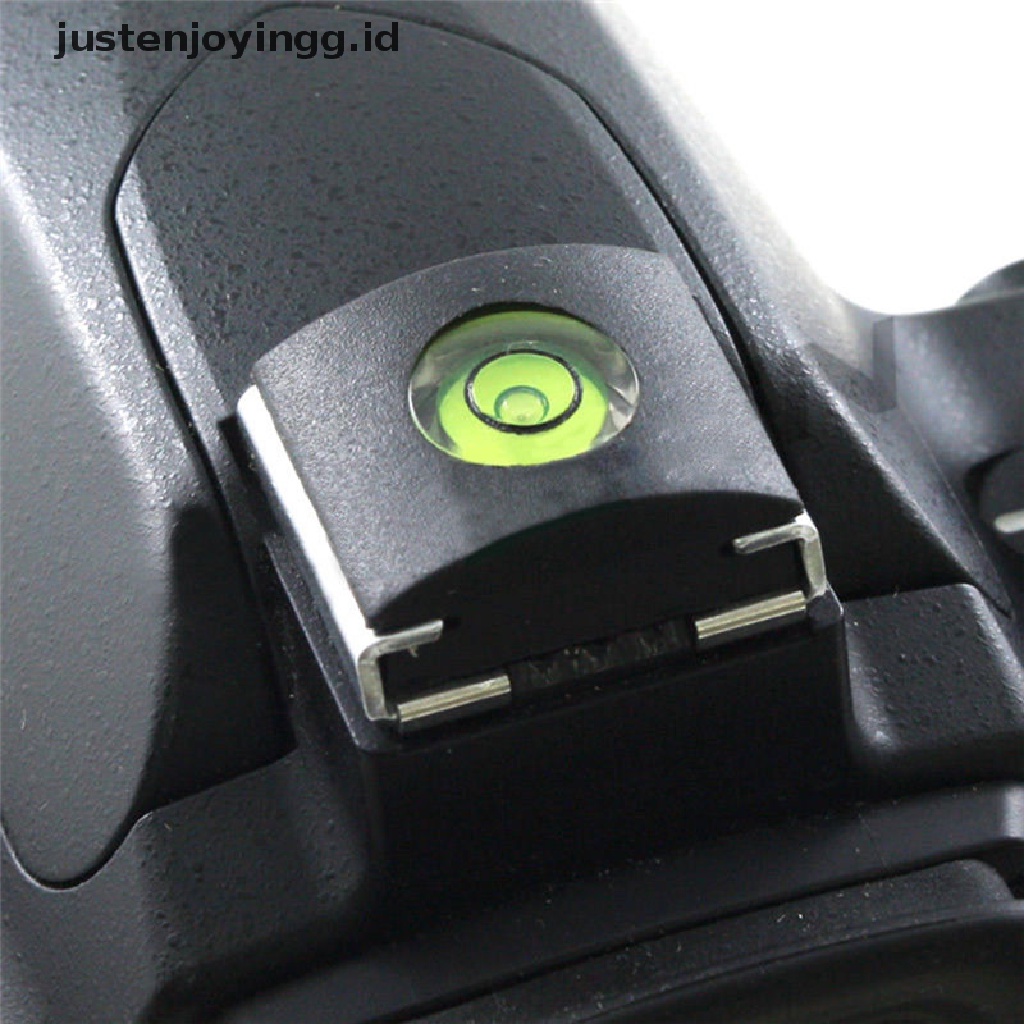 // justenjoyingg.id // Shoe Bubble Spirit Level Cover Cap For Canon Nikon Pentax DSLR Camera ~