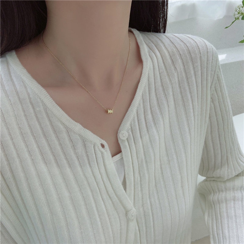 Necklace Female Niche Small Waist Fashion Clavicle Chain 2021 New Trendy High-quality Temperament Pendant Accessories