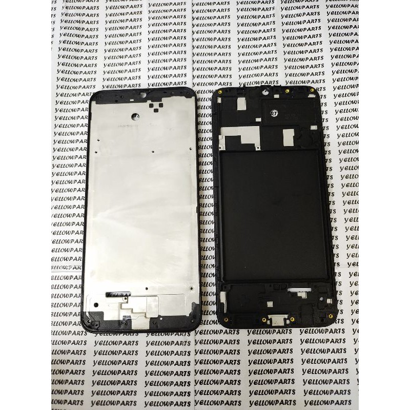 FRAME BEZZEL TULANG TENGAH DUDUKAN LCD SAMSUNG GALAXY A20 A205