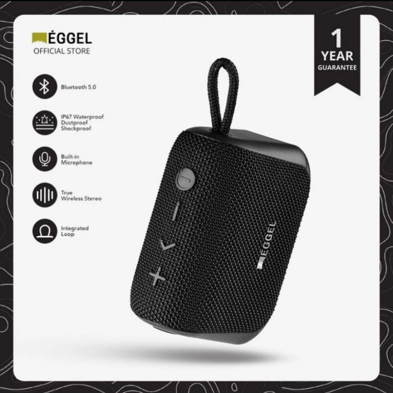 Eggel Fit 3 Waterproof Portable Bluetooth Speaker Original