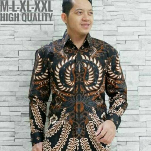 Baju Batik Pria Gus Azmi Syubbanul Muslimin Batik Katun Halus Hadroh Azzahir Hilwa Ala Santri Modern