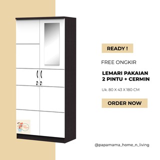  lemari  Pakaian  2 pintu Lemari  baju  Arion Series Medan 