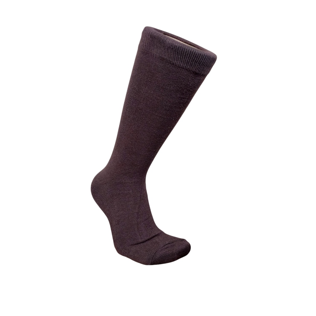 kaos kaki pria coklat tua