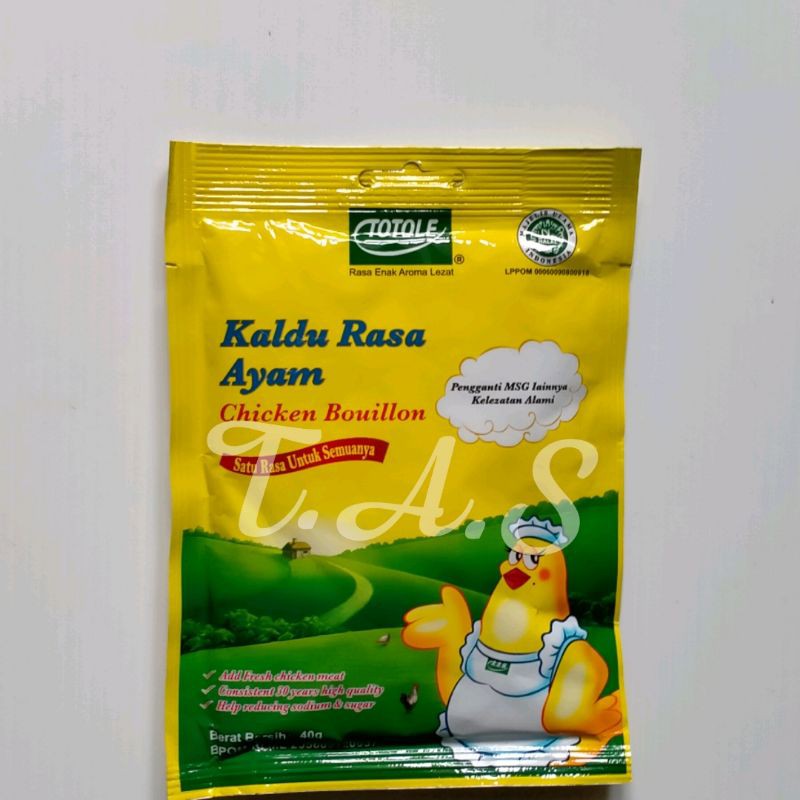 

Kaldu Rasa Ayam ( chicken bouillon ) 100g