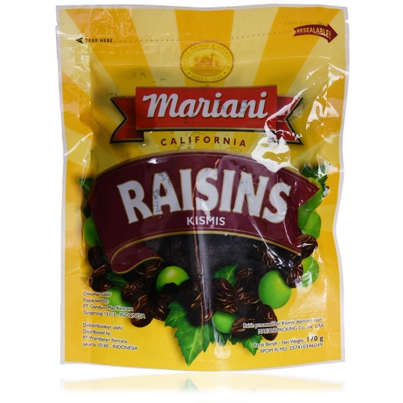 

MARIANI Raisins 170 g