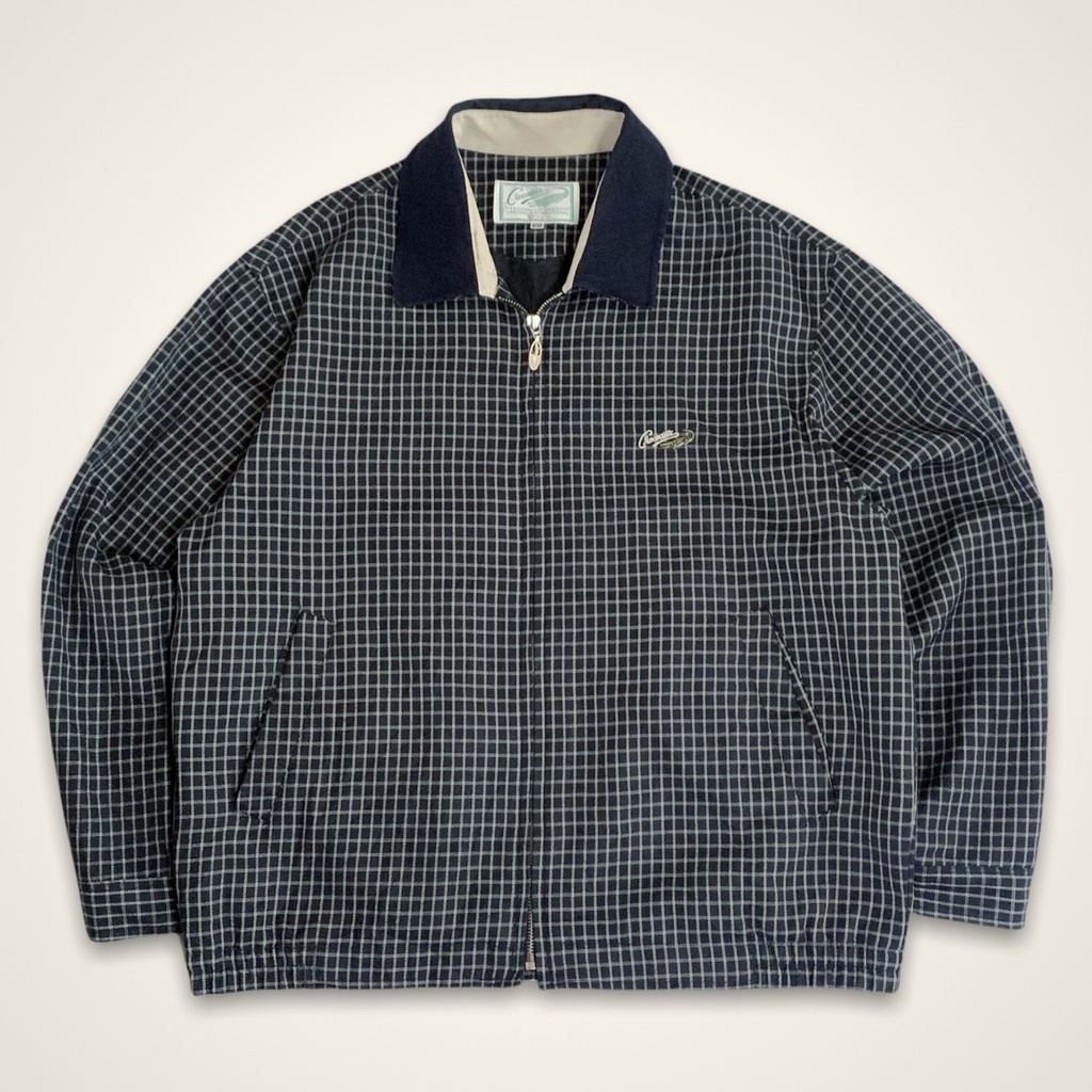 Jaket Vintage Crocodile tartan pattern