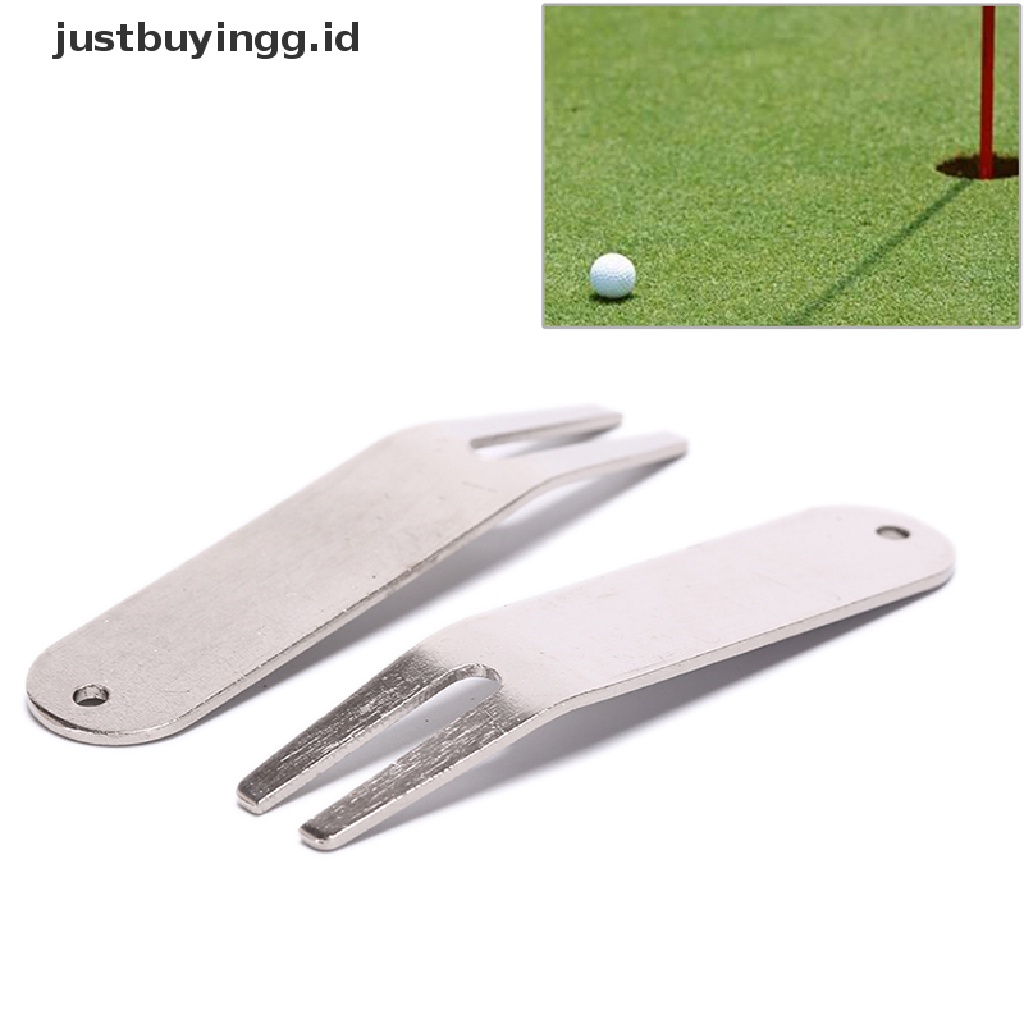 [justbuyingg.id] pitch repair divot switchblade tool golf ball marker mark green golfer kit  ID