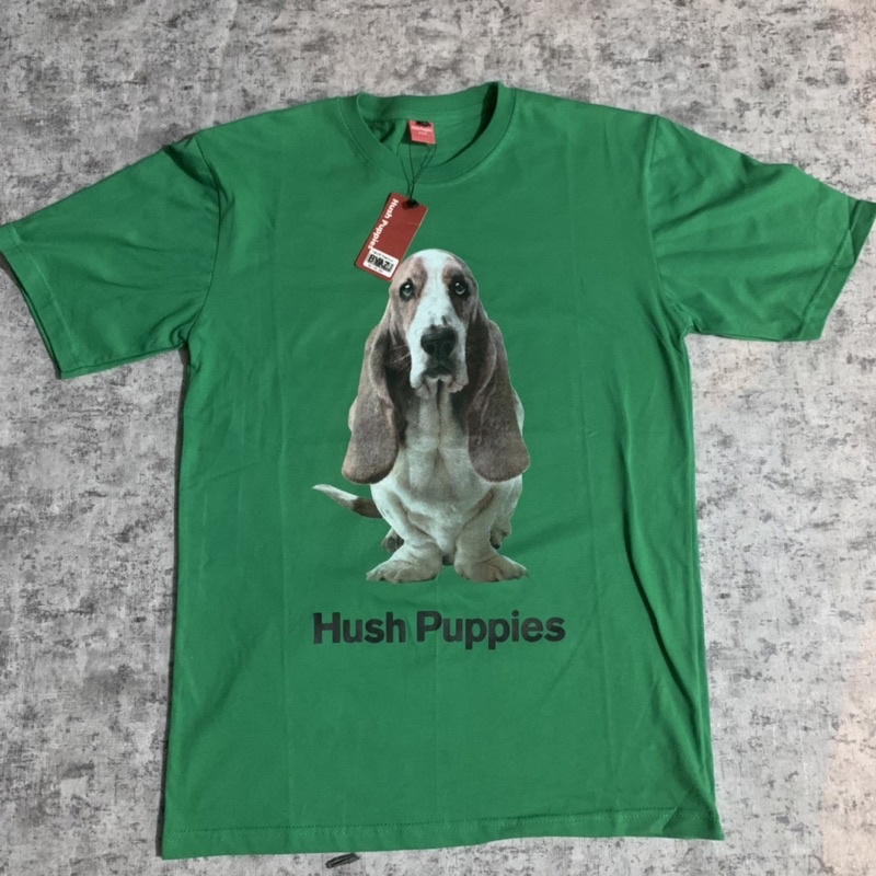 kaos hush puppies big logo