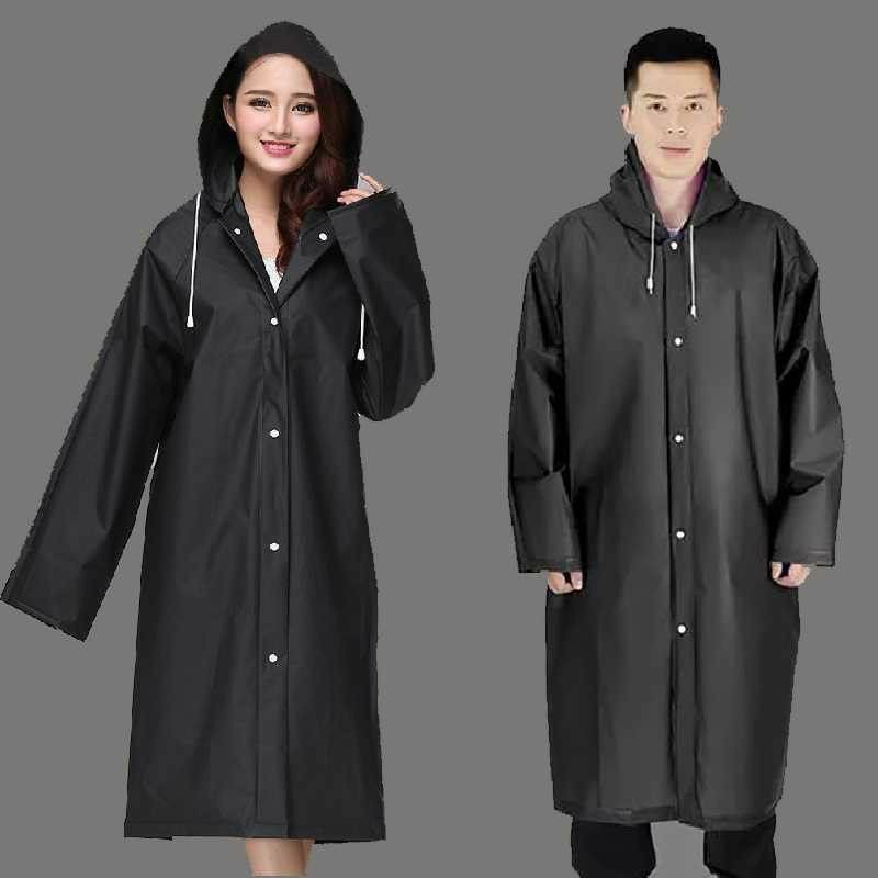 Jas Hujan Mantol Mantel Portable Raincoat Poncho Ponco Korea Dewasa with Hood Pria Wanita Murah