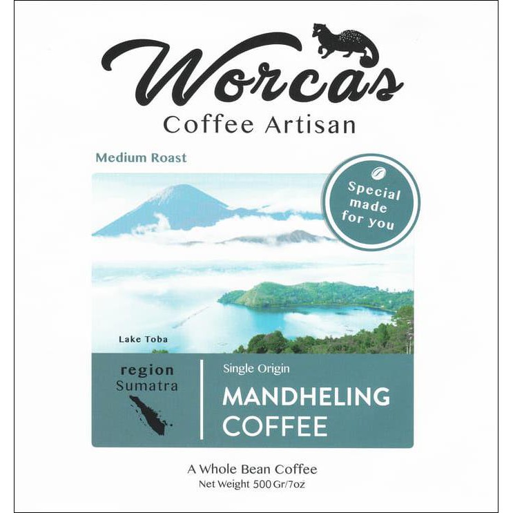 

KOPI ARABICA MANDHELING 500 GRAM MEDIUM ROAST (BIJI/BUBUK) - KOPI BIJI