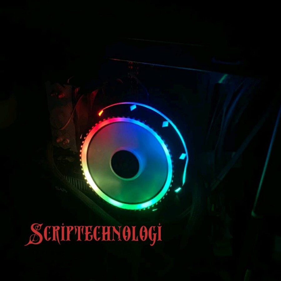 XBT Dragon XB-685 CPU Cooler Gaming RGB Running LED