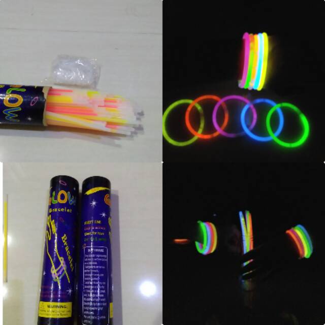 GLOW STICK ISI 100 PCS + KONEKTOR