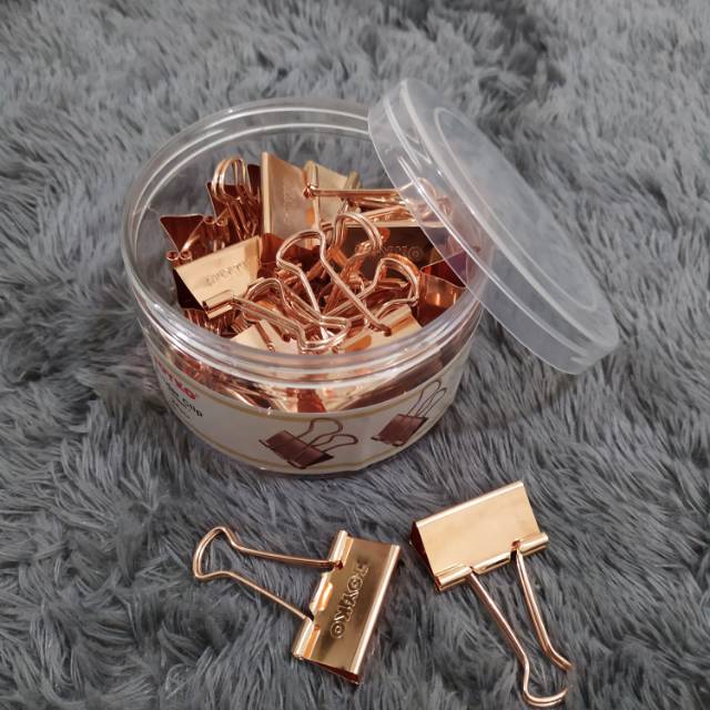 

Binder Clip 155RG Joyko Rose Gold / Klip 32mm