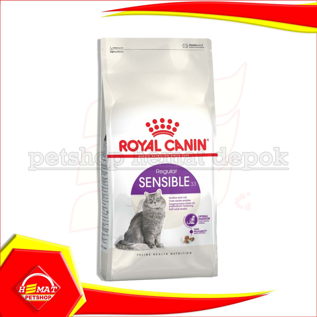 Cat Food Royal Canin Sensible 2 Kg Makanan Kucing dewasa murah 2kg