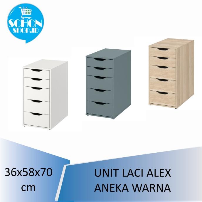 

hanya disini] Rak Laci, Rak Troli Laci, Lemari Kecil Beroda 5 Susun AIex Aneka Warna