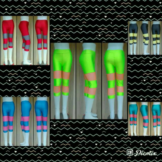 Celana olahraga / Celana senam / Legging yoga / Legging zumba / Legging aerobik /Legging senam modis