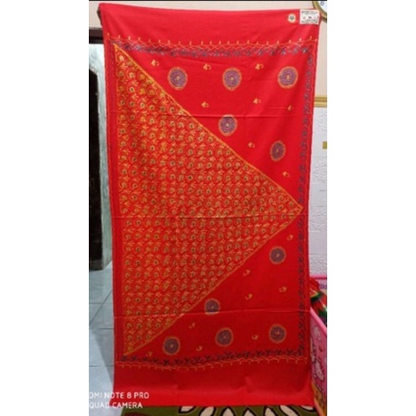 SORBAN SULAM KASHMIRI MOTIF DAUN LANGKA