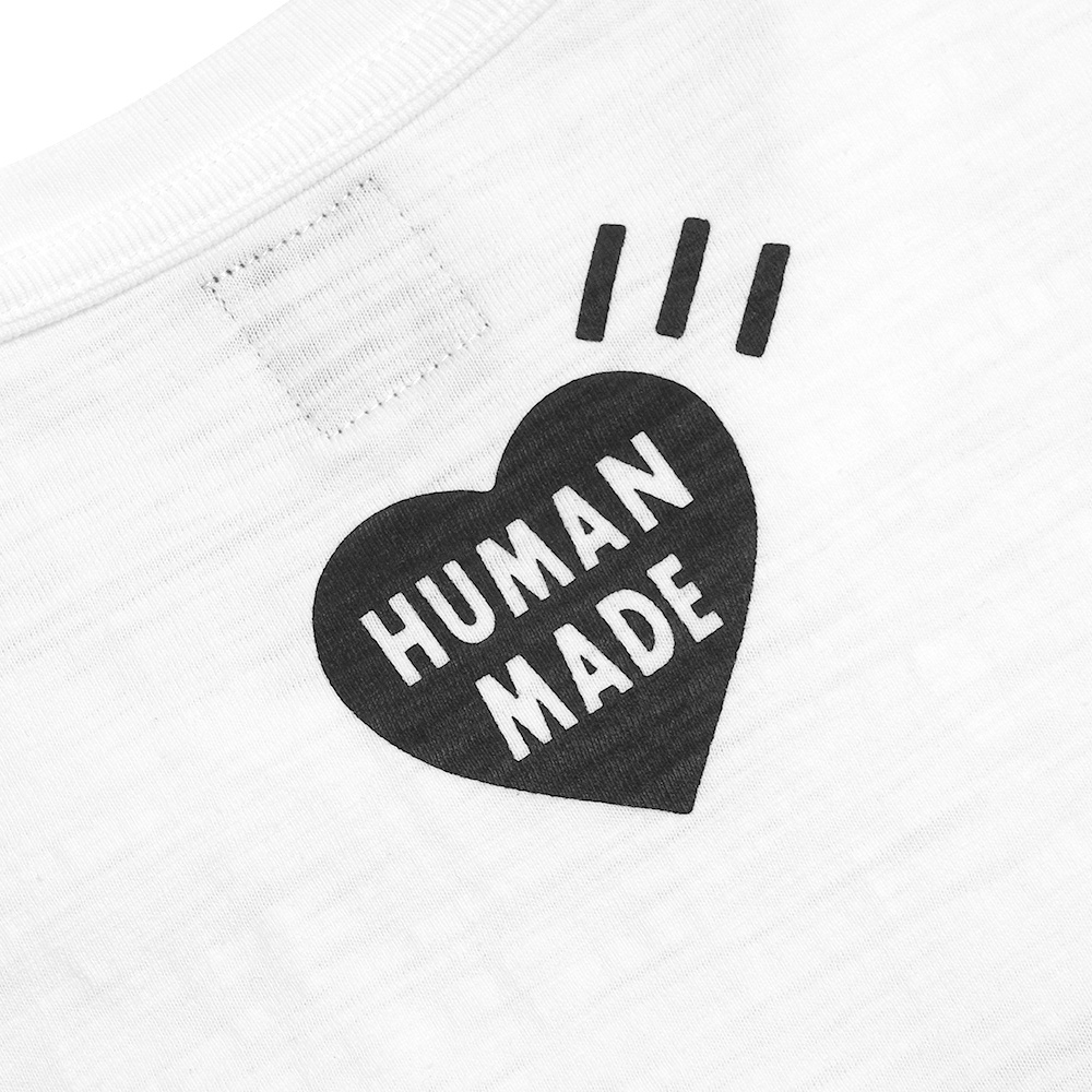 Human Made Denim Cloth Duck T-Shirt White