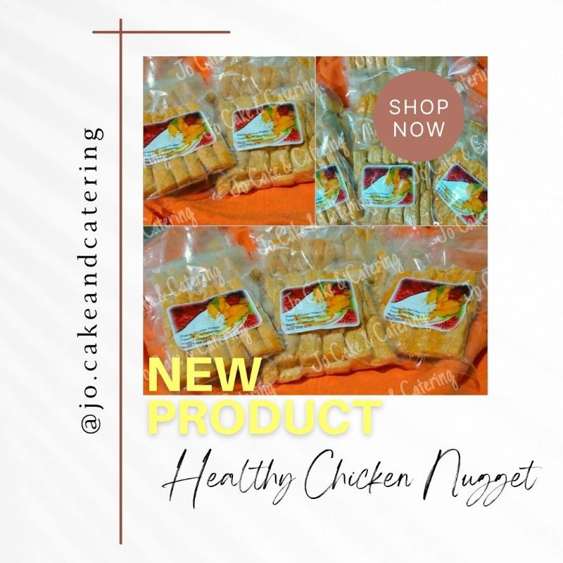 

[ PRE ORDER ] NUGGET AYAM HEALTHY FROZEN FOOD (KEMASAN ¼ KG)