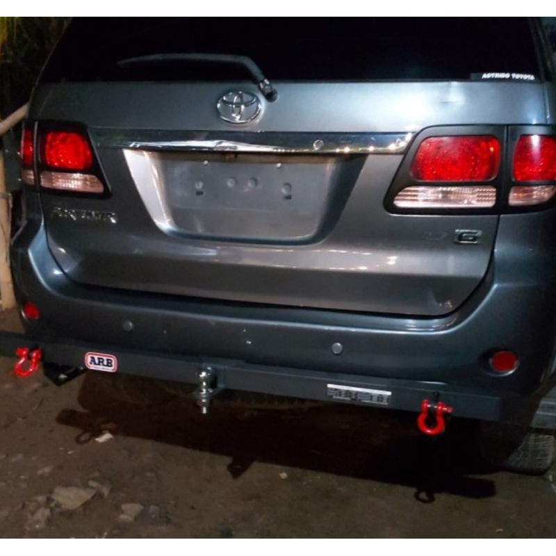 towing bar/bumper belakang ARB Fortuner 2008 sampai 2011 Model anting