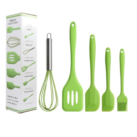 Peralatan masak sutil spatula set 5pcs- sosoyo