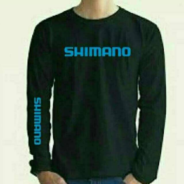 kaos lengan panjang/t shirt/baju keren MANCING SHIMANO 04