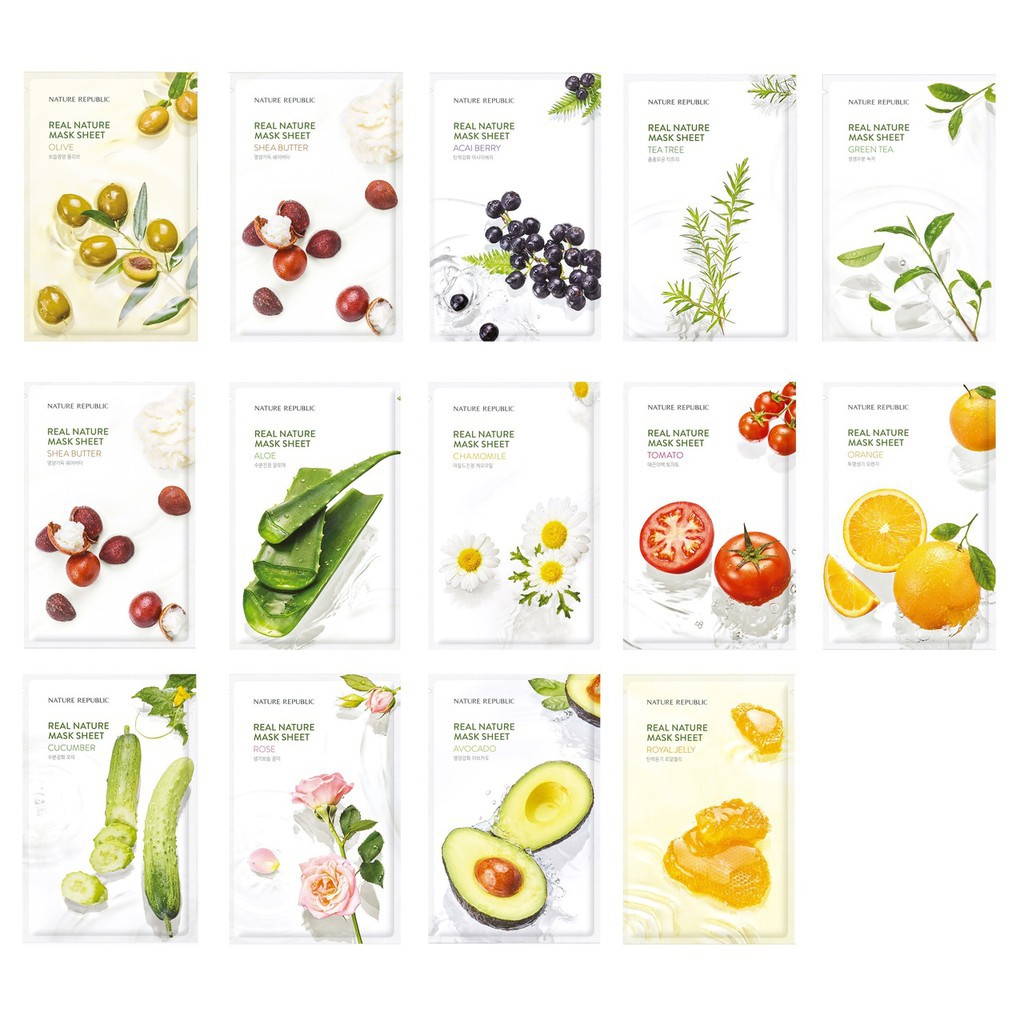 Nature Republic - Real Nature Mask Sheet 23ml