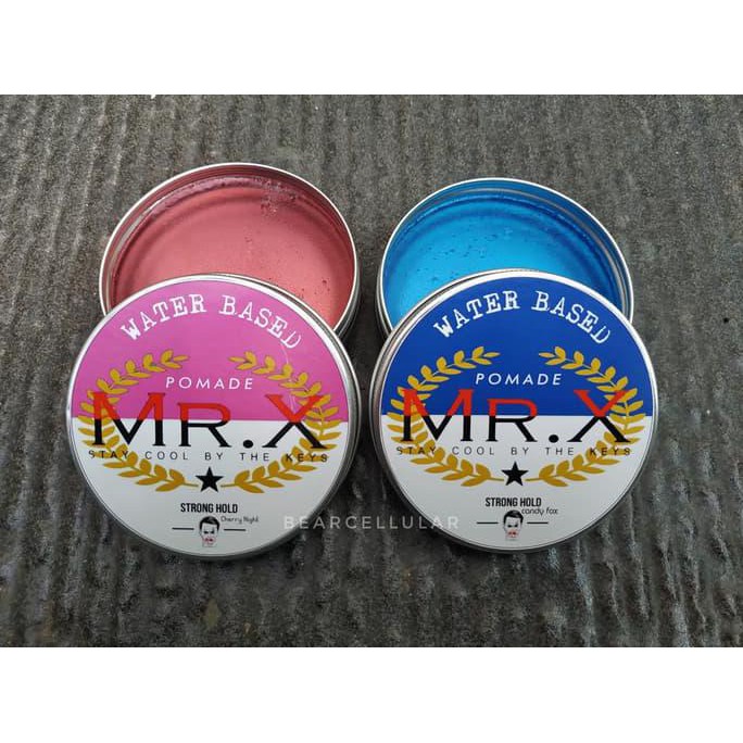 MR.X STRONG HOLD WATERBASED POMADE 4OZ FREE SISIR SAKU