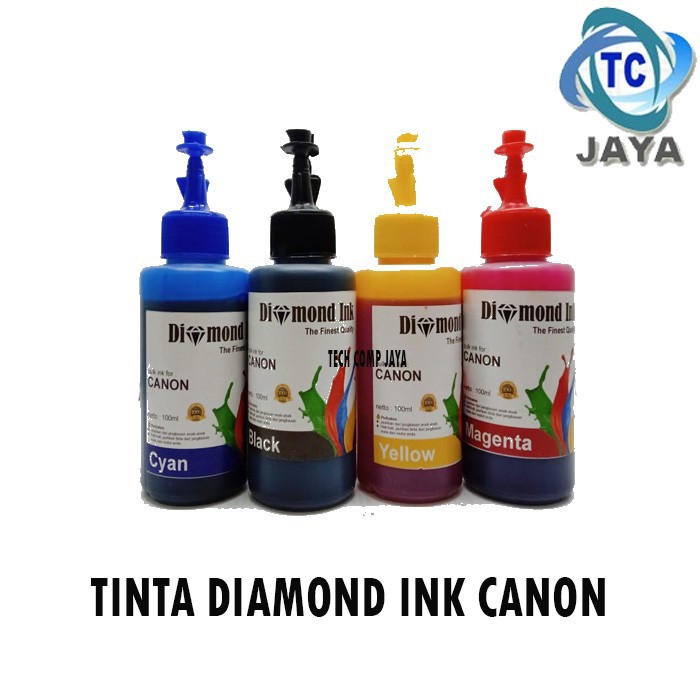 Tinta Refill Canon Diamond ink / Tinta Korea ( 1 set ) - Hitam