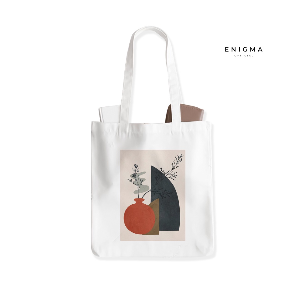 TOTEBAG KANVAS TAS WANITA AESTHETIC ORIGINAL ENIGMA