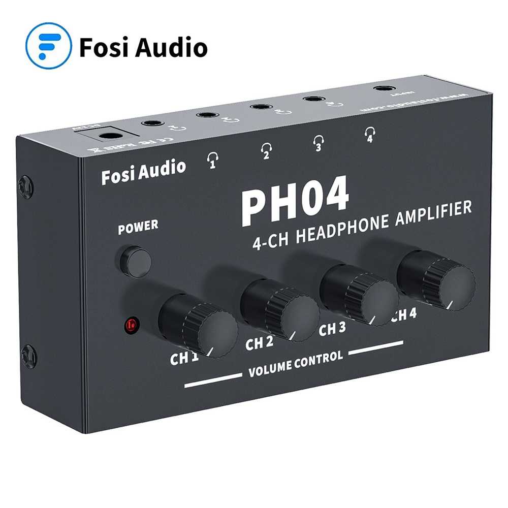 Fosi Audio Headphone Amplifier 4 Channel - PH04