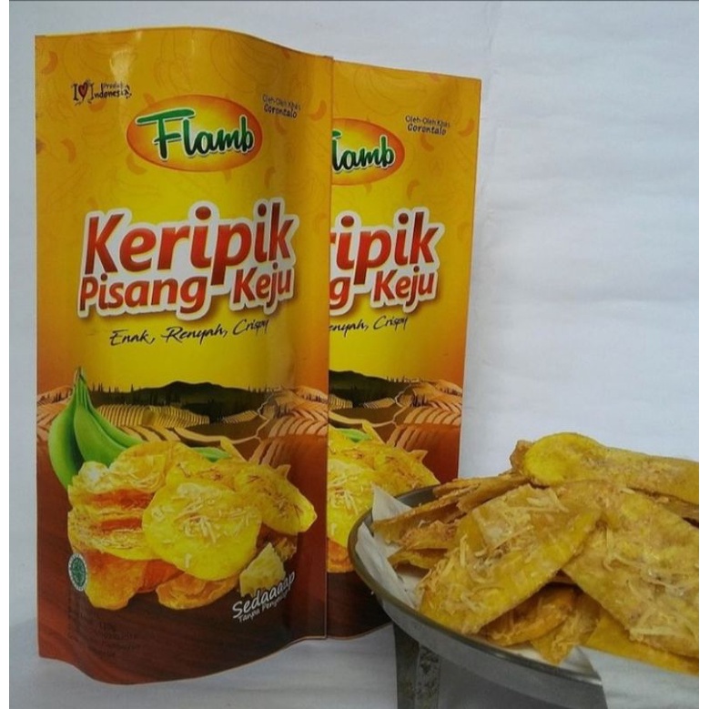 

keripik pisang keju