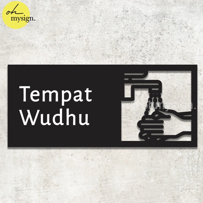 

Murah Tempat Wudhu Sign Akrilik | Acrylic Sign Modern | Sign Board