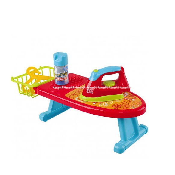 Play Go My Compact Ironing Set Mainan Anak Papan Setrikaan Baju