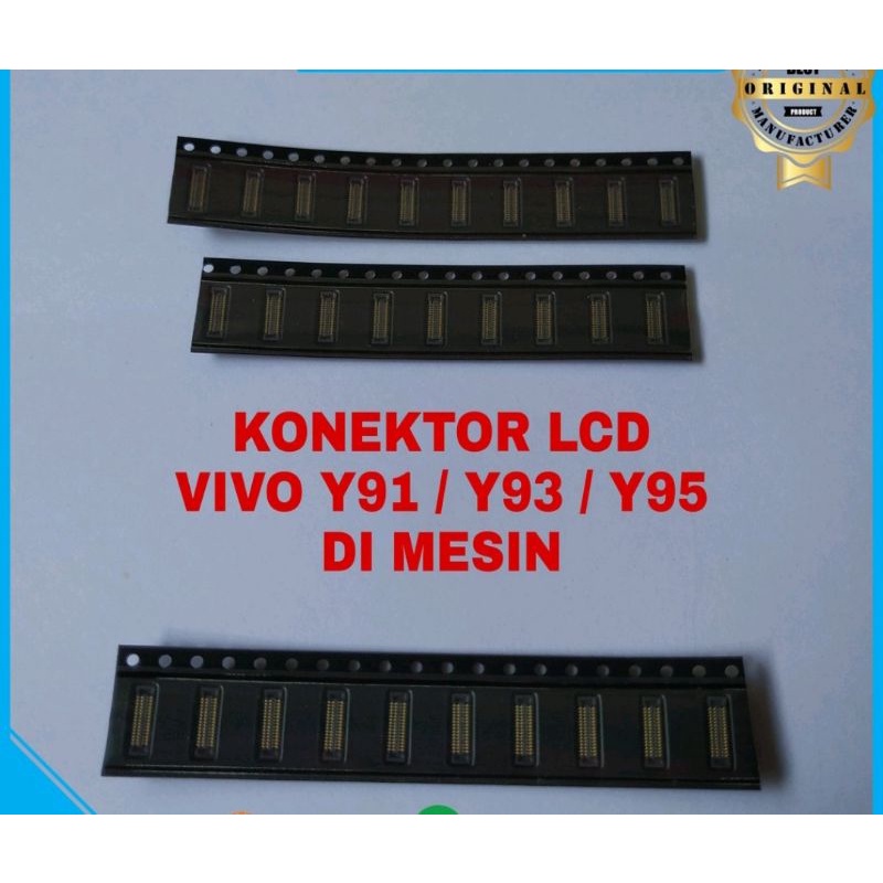 Konektor Lcd Soket Lcd Connector Lcd Fpc Vivo Y91 Y93 Y95 Original