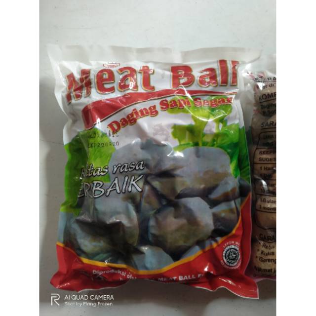 Meat ball / Bakso Daging Sapi Meat ball merah isi 50