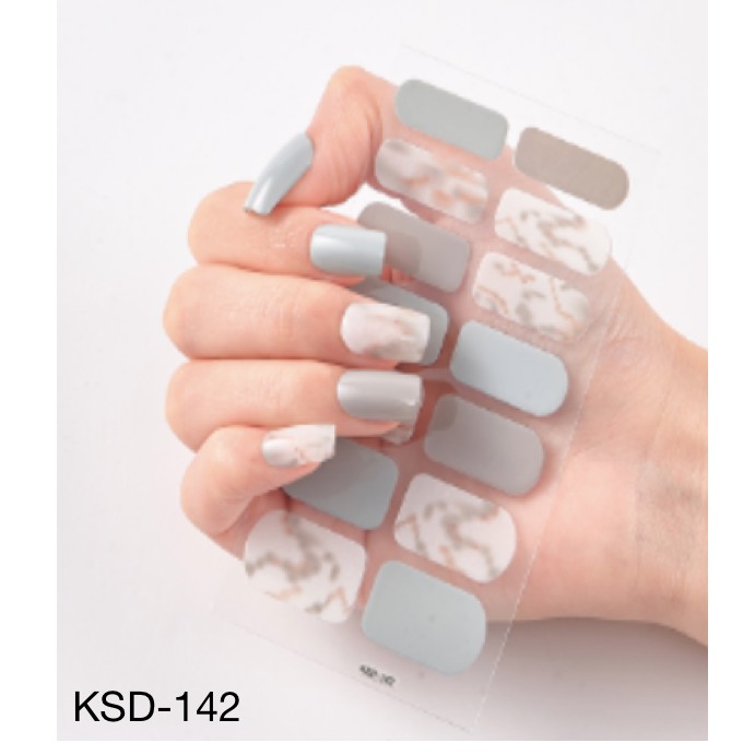 14Pcs/Stiker Kuku Murah / Nail Art Sticker / Nail Art Stiker / Nail Art &amp; Sticker KSD Series