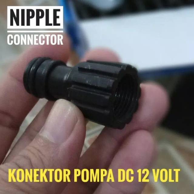 NIPPLE NEPLE NEPEL POMPA AIR DC 12 VOLT