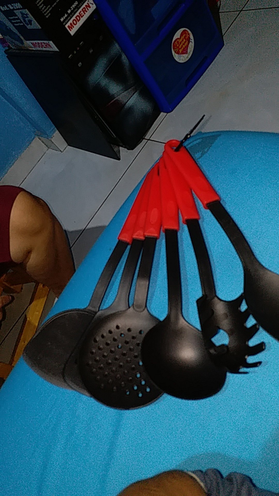 Kitchen Tools Spatula Set Sendok Masak 1 Set Isi 6 Sotil Irus Alat Masak Bahan Nilon