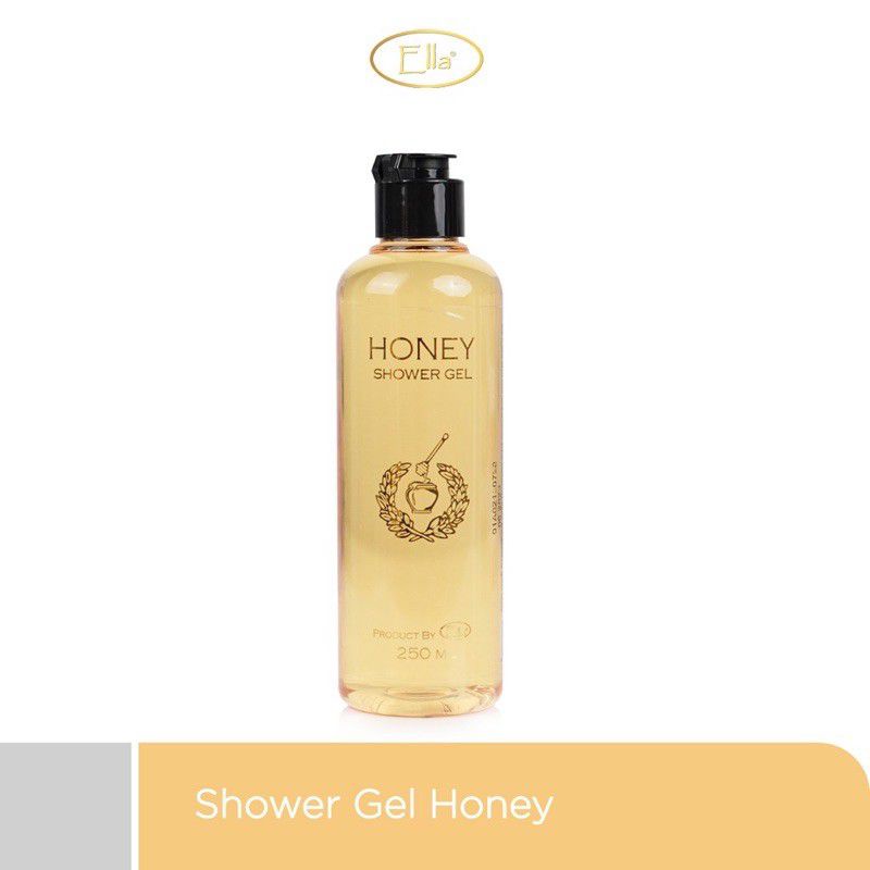 ELLA SKINCARE Shower Gel Honey Sabun Mandi Body Wash Pelembab