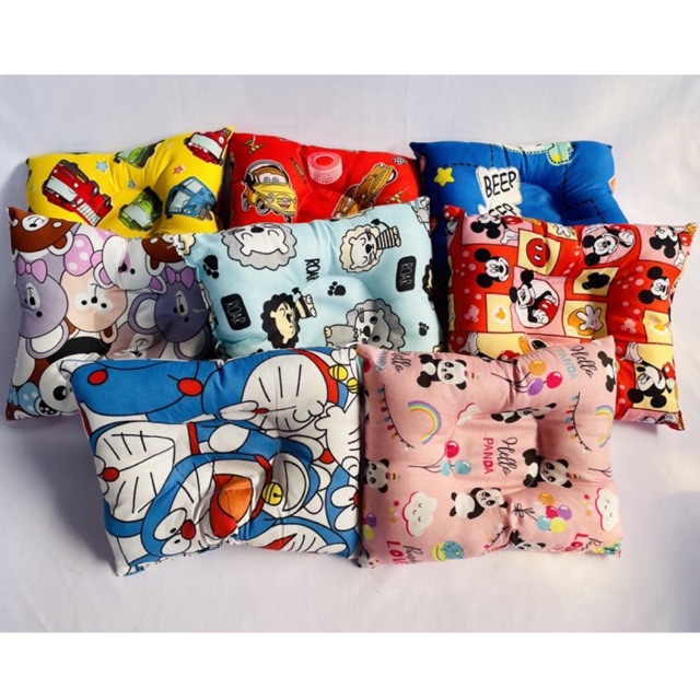 Bantal Peyang Bayi (Kotak Motif Random)