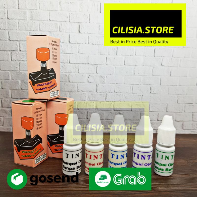 

Tinta Stempel Otomatis / Tinta Manis / Tinta Stempel Flash