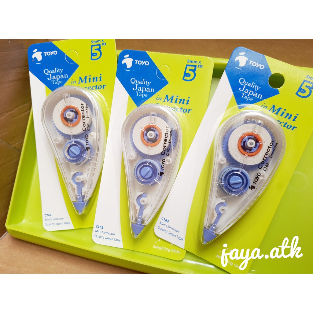 Correction Tape Mini - Tipex Kertas 5m x 5mm CT-62 Toyo